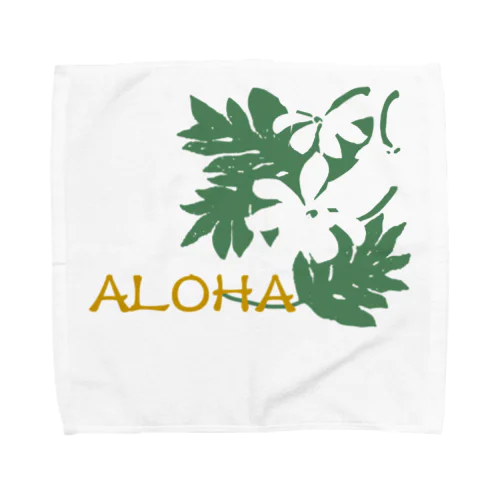 ALOHA-ティアレ Towel Handkerchief