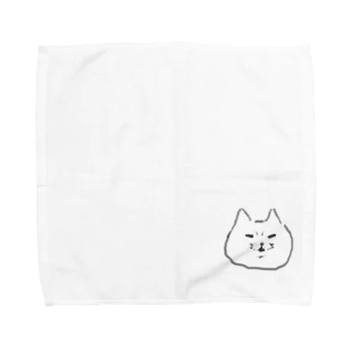 くしゃみでそう な ねこ Towel Handkerchief