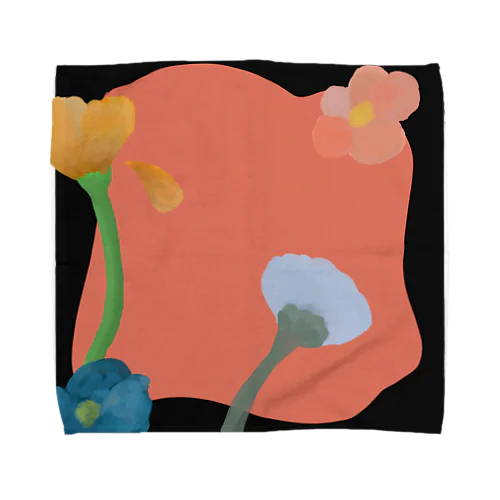 Flower Towel Handkerchief