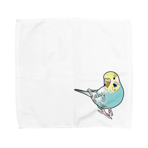 セキセイインコ Towel Handkerchief