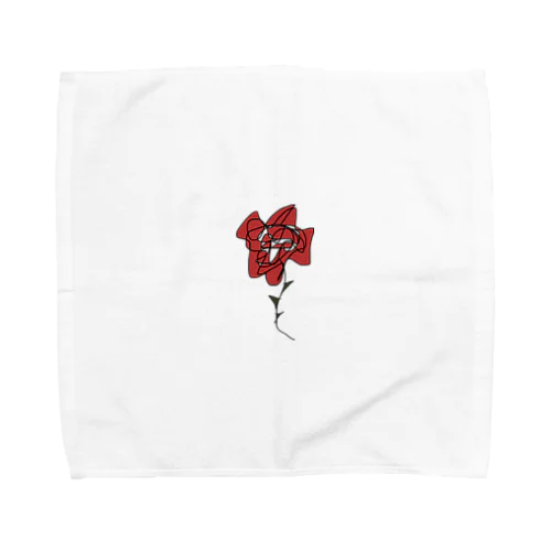 thinking rose Towel Handkerchief