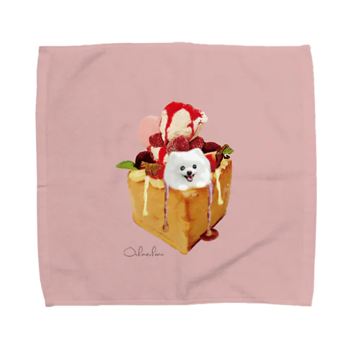 ちめこちゃんハニトーピンク Towel Handkerchief