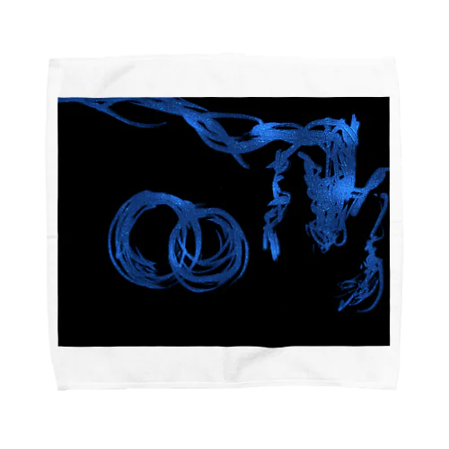 L🔵VE & BLUE Towel Handkerchief