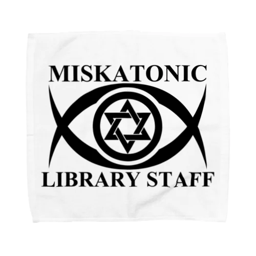 MISKATONIC LIBRARY STAFF Towel Handkerchief