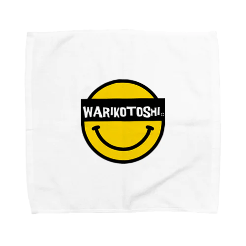 WARIKOTOSHIスマイル Towel Handkerchief