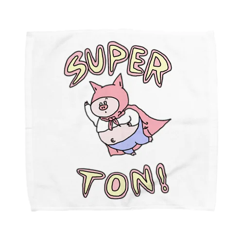 SUPER★TON!! タオルハンカチ