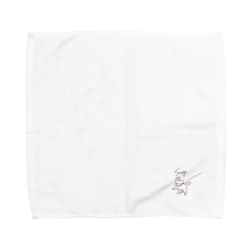 さんぽしてるいぬ Towel Handkerchief