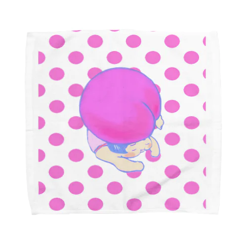 ももちゃん大ピンチ Towel Handkerchief