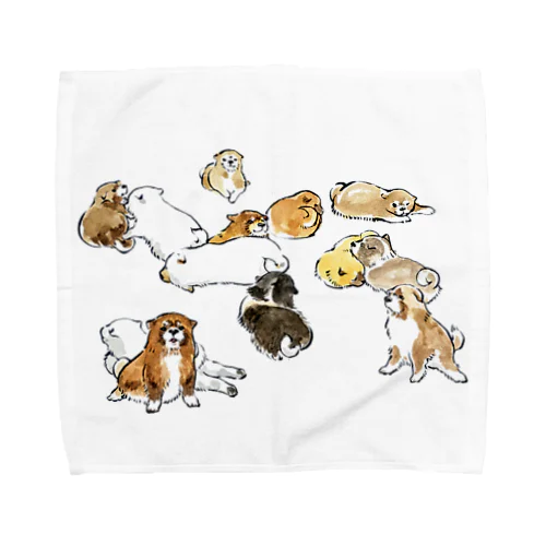 仔犬 Towel Handkerchief