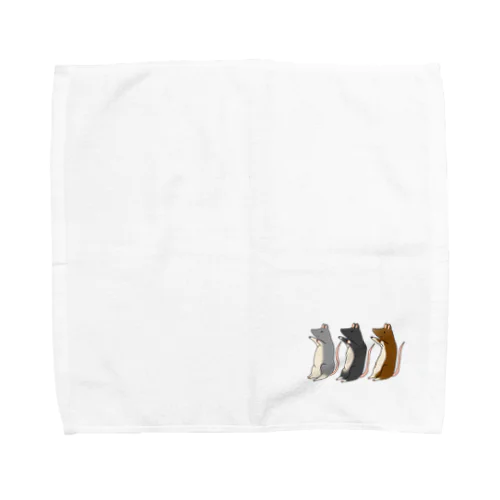 ねずみハンカチ Towel Handkerchief