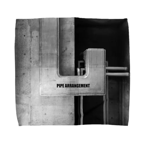 PIPE ARRANGEMENT Towel Handkerchief