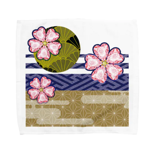 サクラサク Towel Handkerchief