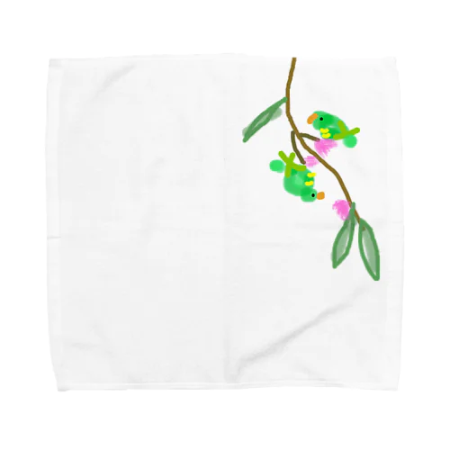 コセイガイインコ Towel Handkerchief