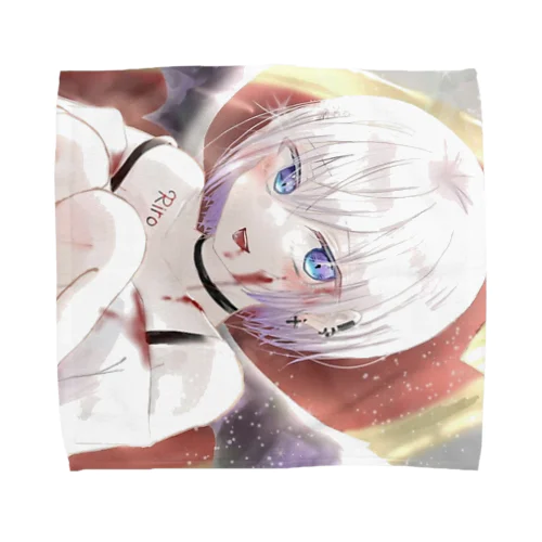 りろくんの公式グッズ Towel Handkerchief