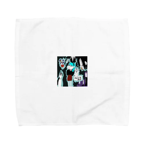 三五丸ドキドキ Towel Handkerchief