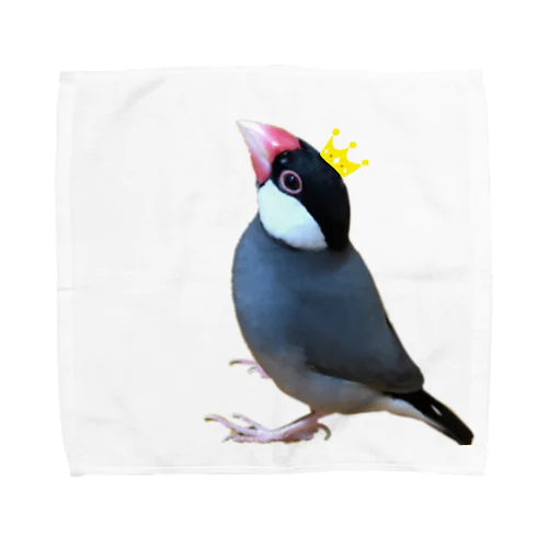 文鳥の王様 Towel Handkerchief