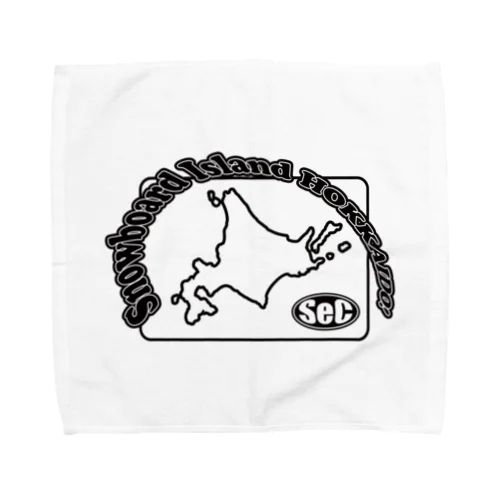 SeC_Snowboard Island HOKKAIDO！ Towel Handkerchief