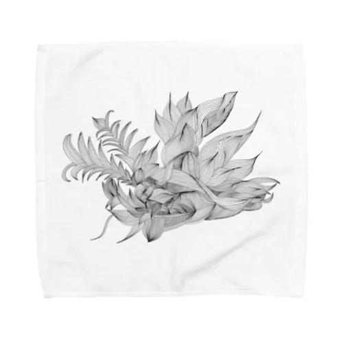 得体の知れない植物 Towel Handkerchief