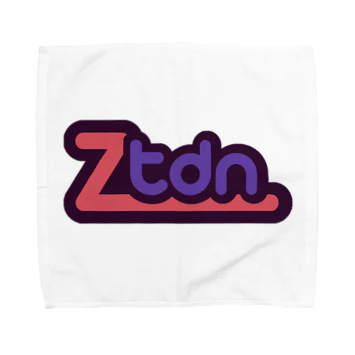 Simple Ztdn Logo タオルハンカチ