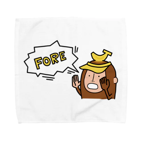 バナナサル DE ゴルフ Towel Handkerchief