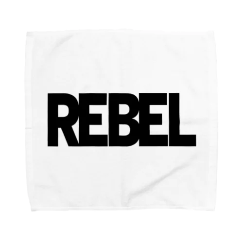 REBEL WHITE タオルハンカチ