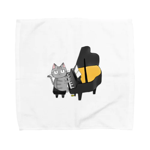 迷ピアニスト・マグロさん Towel Handkerchief