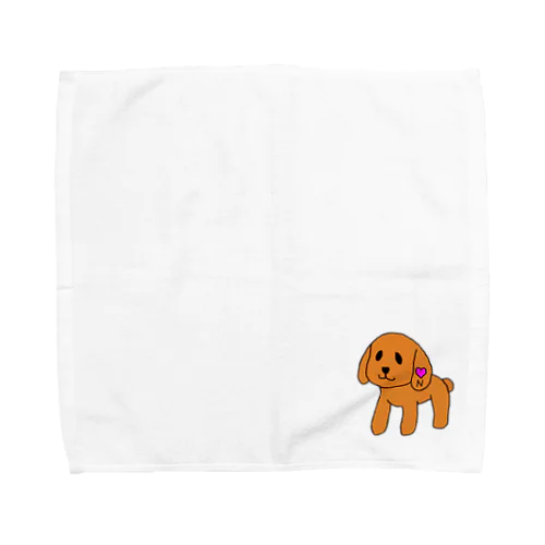 トイ・プードルのななぷーちゃん Towel Handkerchief