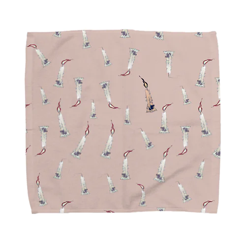 メルティキャンドル Towel Handkerchief