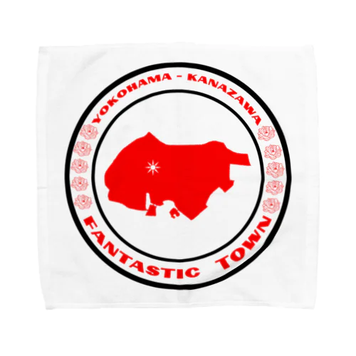 YOKOHAMA KANAZAWA FANTASTIC TOWN Towel Handkerchief