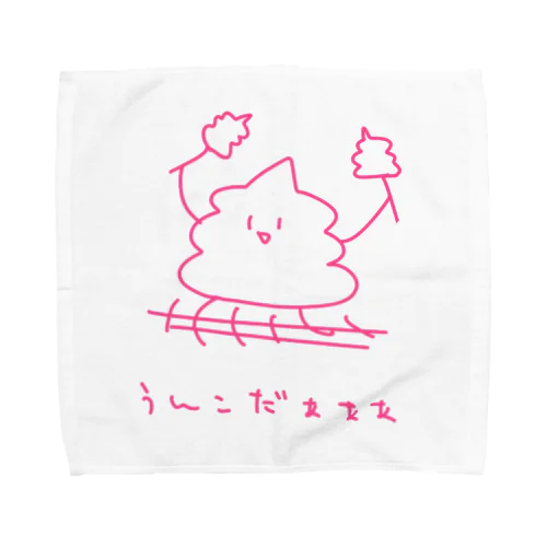 うんこだぁぁぁ Towel Handkerchief