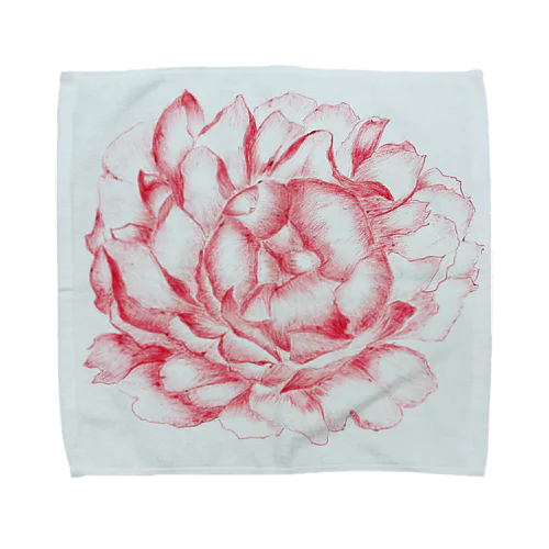 芍薬 peony Towel Handkerchief