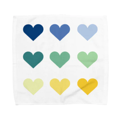 Hearts  Towel Handkerchief