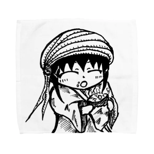 やきいも大好き 光里ちゃん Towel Handkerchief