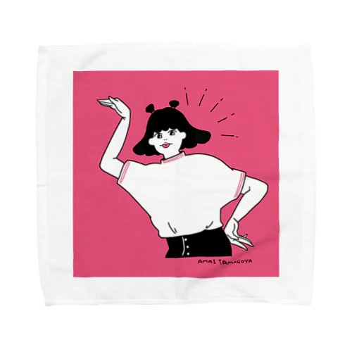 あっかんべー美ちゃん Towel Handkerchief