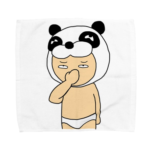 プププッ、パンダ Towel Handkerchief