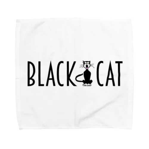 BLACK CAT Towel Handkerchief