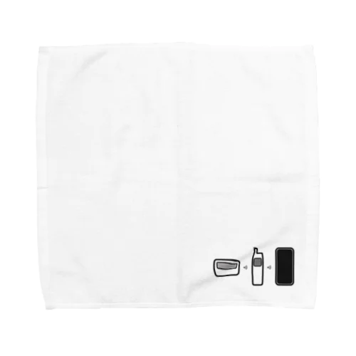 デジタルの進化 Towel Handkerchief