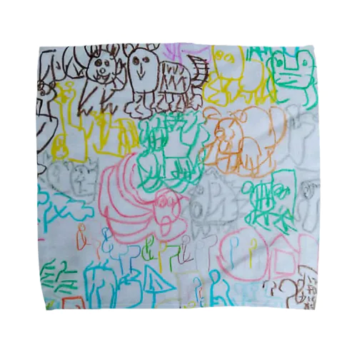 自閉症haruの世界 Towel Handkerchief