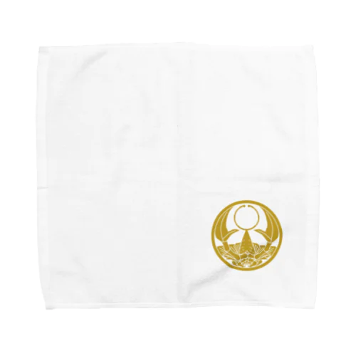 家紋きんぴかザリガニ Towel Handkerchief