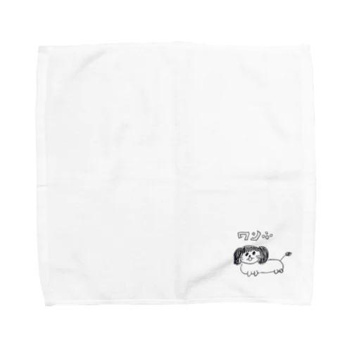 前髪犬 Towel Handkerchief