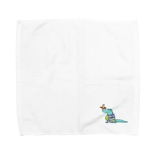 わに Towel Handkerchief