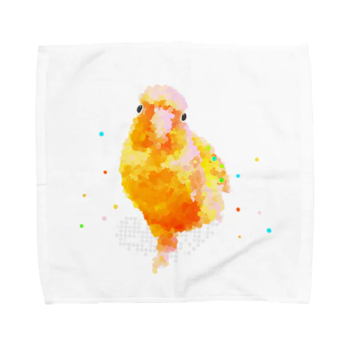 ウロコインコパイナップル Towel Handkerchief