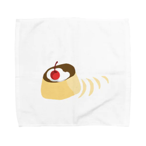 プリンが逃げた Towel Handkerchief