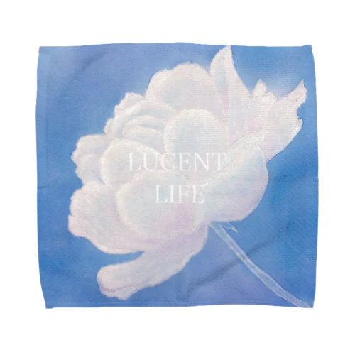 白ばら / White Rose Towel Handkerchief