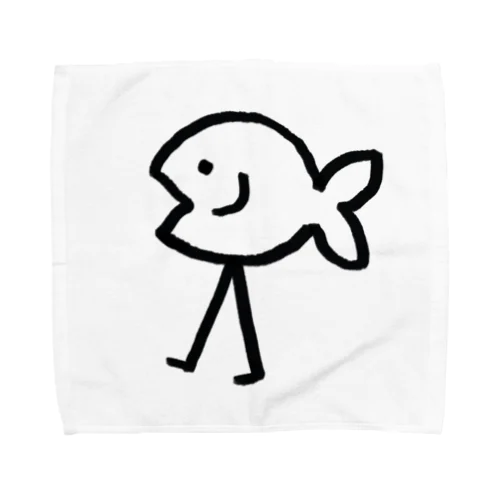 おさかなさん Towel Handkerchief