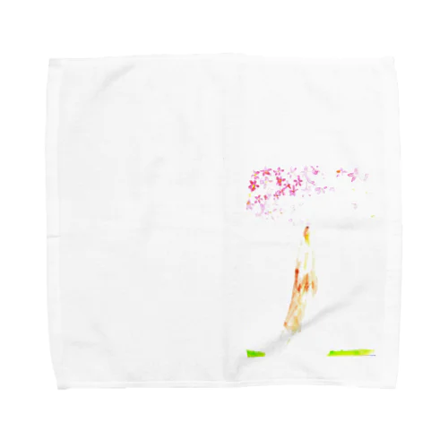 サクラサク Towel Handkerchief