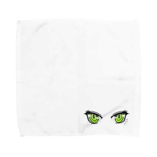 グリーンアイ Towel Handkerchief