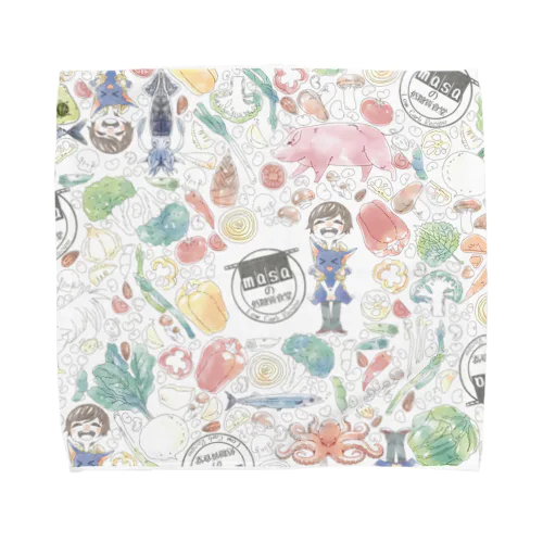 るるちゃんグッズ Towel Handkerchief