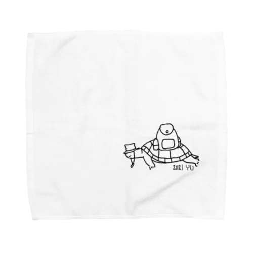 旅に出るかめくん Towel Handkerchief