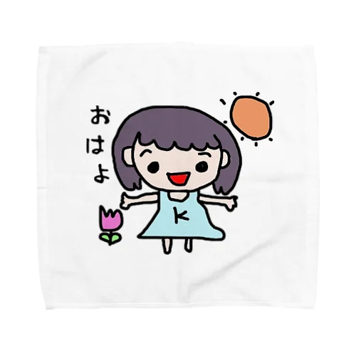 おはよKKRN Towel Handkerchief